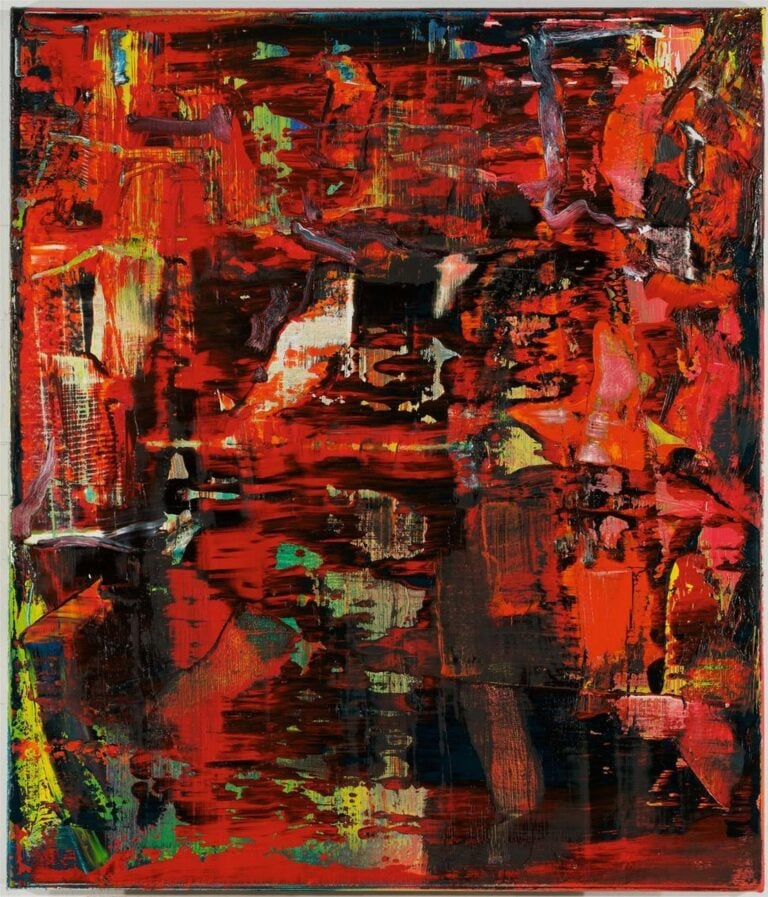 Gerhard Richter, Abstraktes Bild, 2016. Collezione privata © Gerhard Richter 2018