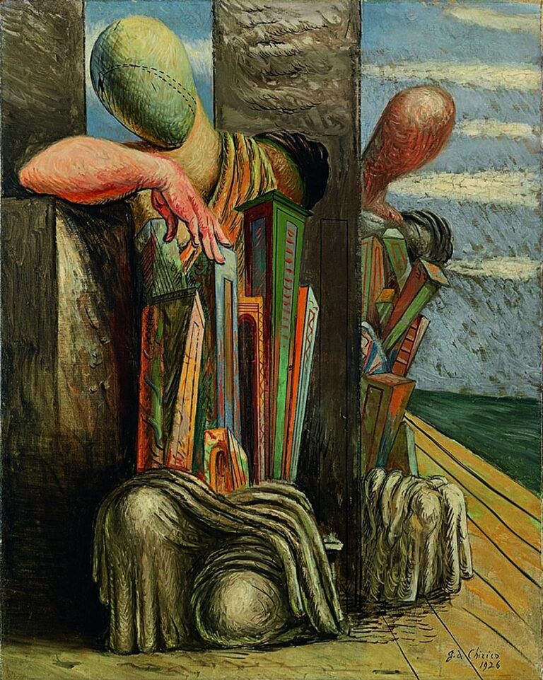 Giorgio de Chirico, Le trouble du philosophe, 1925-26. Museo del Novecento, Milano