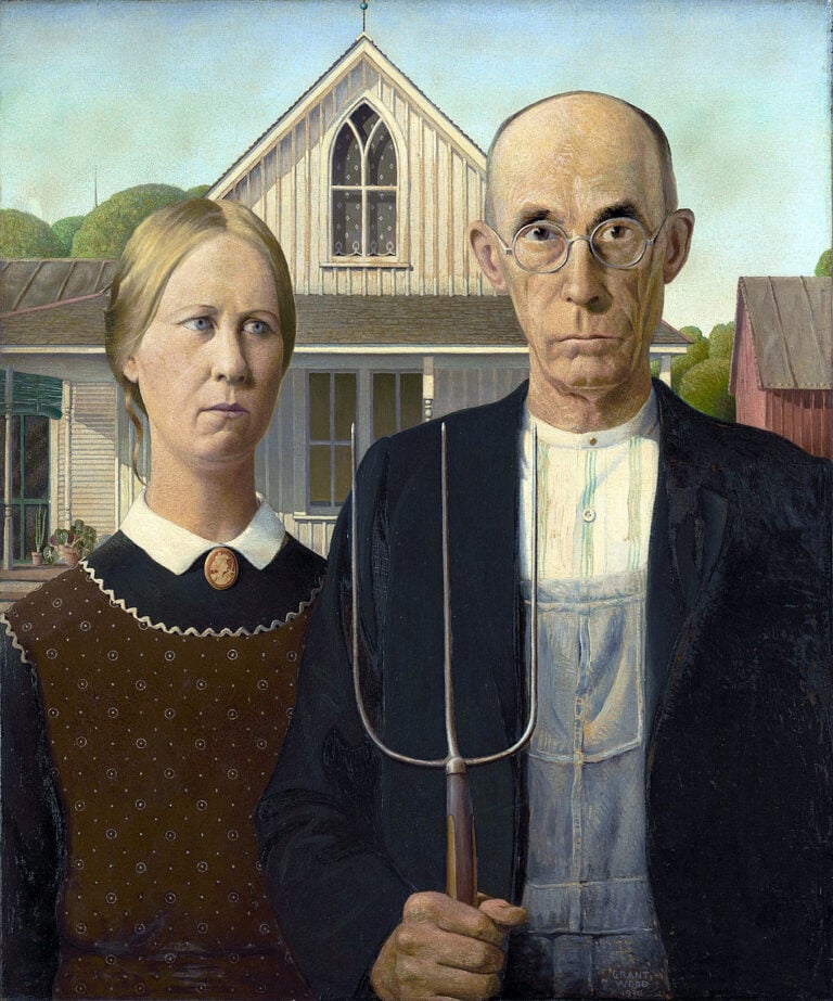 Grant Wood, American Gothic, 1930