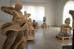 Gruppo scultoreo dei Niobidi di Ciampino (età antica). Photo credits Quirino Berti per Villa Adriana e Villa d'Este (MiBAC)