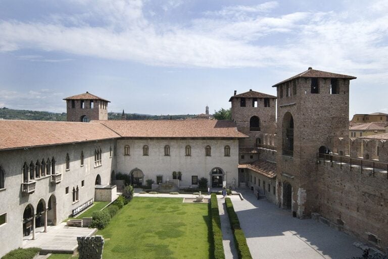 Il giardino di Carlo Scarpa a Castelvecchio. Courtesy Archivio Carlo Scarpa Museo di Castelvecchio. Photo © Sergio Benaglia