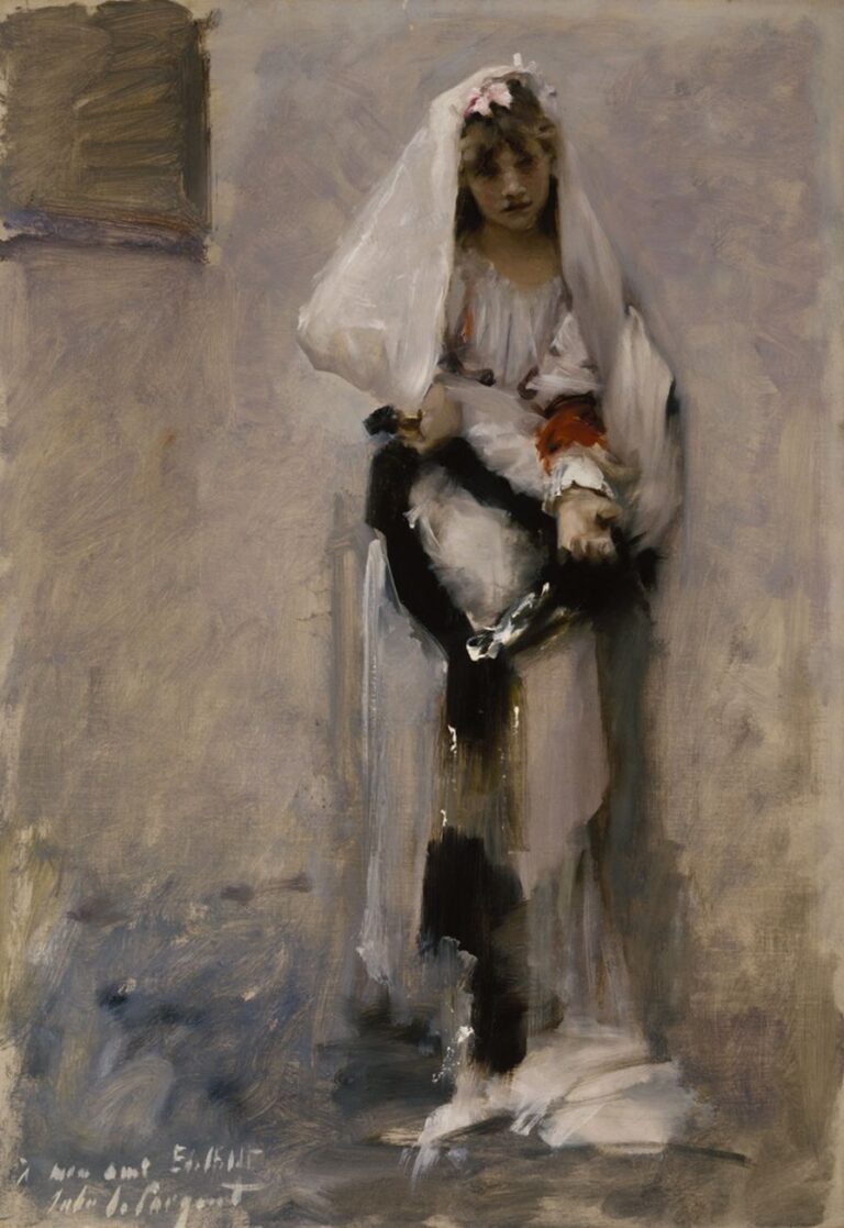 John Singer Sargent, A Parisian Beggar Girl, 1880. Terra Foundation for American Art, Chicago