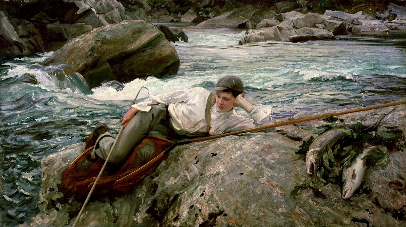 John Singer Sargent, On his Holidays, Norway, 1901. Lady Lever Art Gallery, National Museums, Liverpool