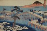 Katsushika Hokusai Rare Views of Famous Bridges in Different Provinces The eight part Bridge near Mikawa 183132 ca Private Collection Vienna 1200x799 Da Monet a Klimt tutti pazzi per il Giappone. A Vienna una mostra sul fascino per l’esotico