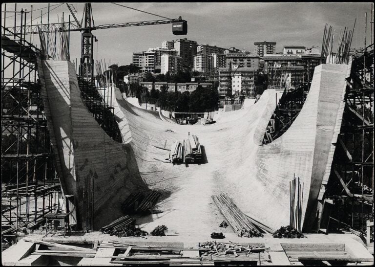 Sergio Musmeci, Ponte sul Basento, Potenza 1967-1976, Archivio Sergio Musmeci, Collezione MAXXI Architettura, courtesy Fondazione MAXXI Roma, esposta nella mostra GLI ARCHITETTI DI ZEVI. Storia e controstoria dell’architettura italiana 1944-2000, MAXXI - 25 aprile – 23 settembre 2018