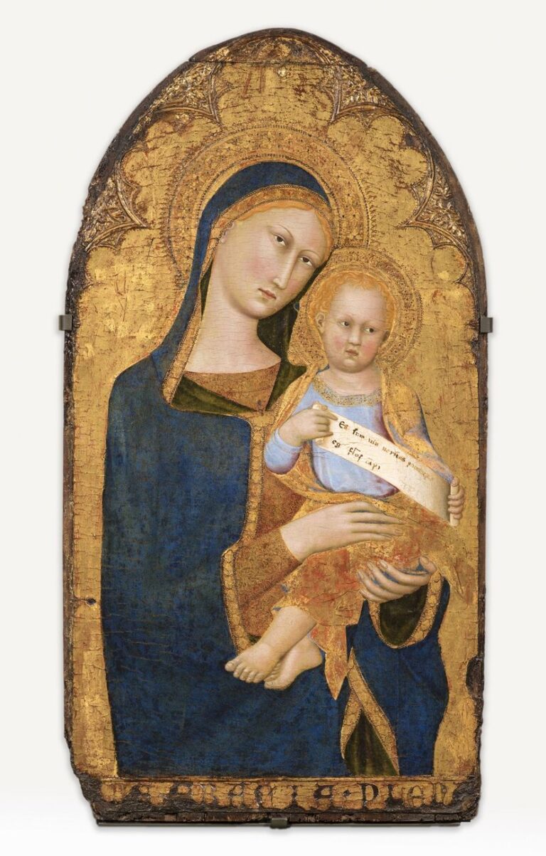 Maestro della Madonna di Palazzo Venezia, Madonna con il Bambino. Gallerie Nazionali di Arte Antica, Palazzo Barberini, Roma