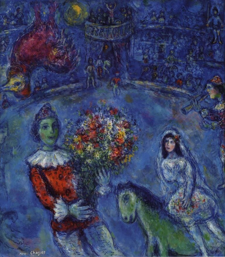 Marc Chagall, Le Coq Violet, 1966-72. Collezione privata, Svizzera © Chagall®, by SIAE 2018