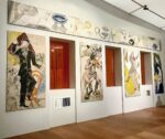 Marc Chagall. Come nella pittura, così nella poesia. Exhibition view at Palazzo della Ragione, Mantova 2018