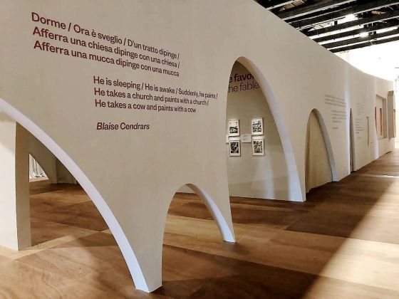 Marc Chagall. Come nella pittura, così nella poesia. Exhibition view at Palazzo della Ragione, Mantova 2018