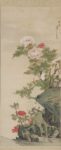 Nagasawa Rosetsu, Peonie e passeri, 1786. Muryōji, Kushimoto