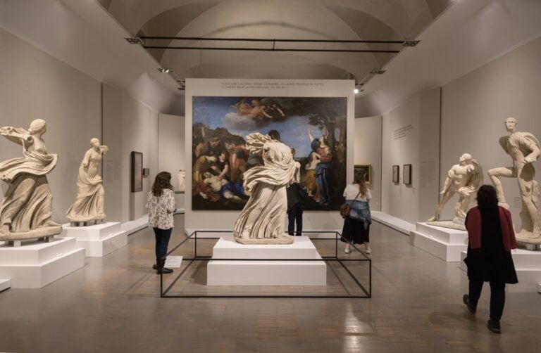 Ovidio. Amori, miti e altre stori, exhibition view at Scuderie del Quirinale, Roma 2018. Photo Riccardo Pompili