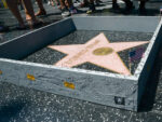 PJ Trump wall walk of fame 8 Intervento di Plastic Jesus la stella sulla Walk of Fame a Los Angeles dedicata a Donald Trump
