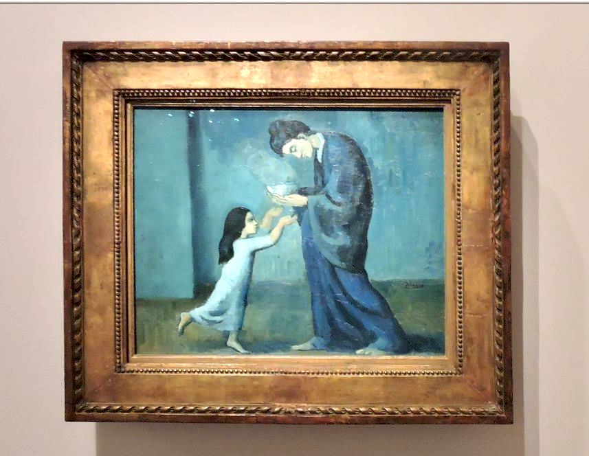 Pablo Picasso, La Soupe, 1902-03. Art Gallery of Ontario, Toronto