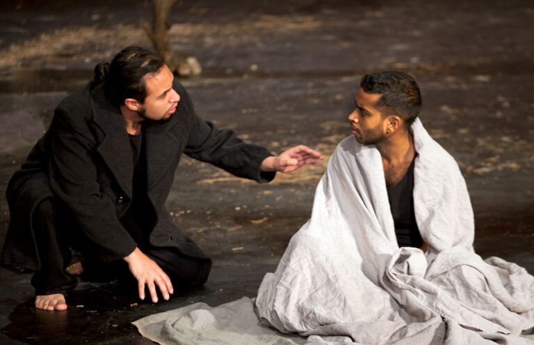 Peter Brook, The Prisoner. Photo Simon Annand