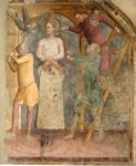 Pittore perugino della seconda metà del XIV secolo, Martirio di santa Giuliana, Ottavo nono decennio del XIV sec. Perugia, Monastero di Santa Giuliana