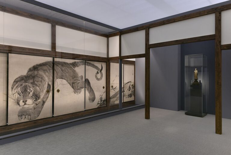 Rosetsu. Il fantastico immaginario del Giappone. Exhibition view at Museum Rietberg, Zurigo 2018. Photo © Museum Rietberg Rainer Wolfsberger