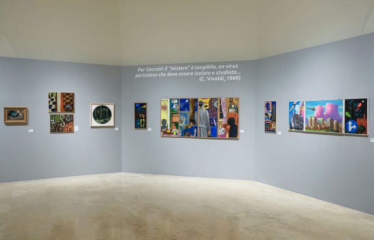 Sergio Ceccotti. Il romanzo della pittura 1958-2018. Exhibition view at Palazzo delle Esposizioni, Roma 2018