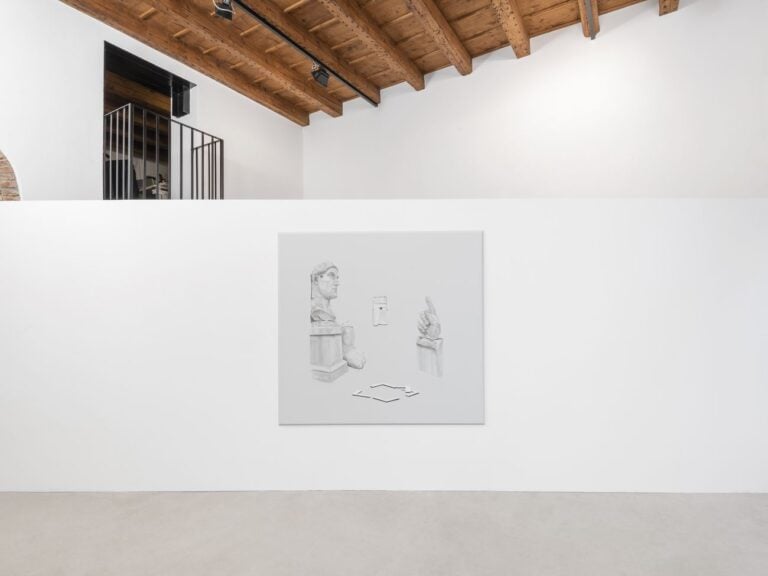 Stefano Spera - Giuseppe Buffoli. Tanto qualcosa ti resta addosso. Exhibition view at Villa Contemporanea, Monza 2018, photo Cosimo Filippini 2018