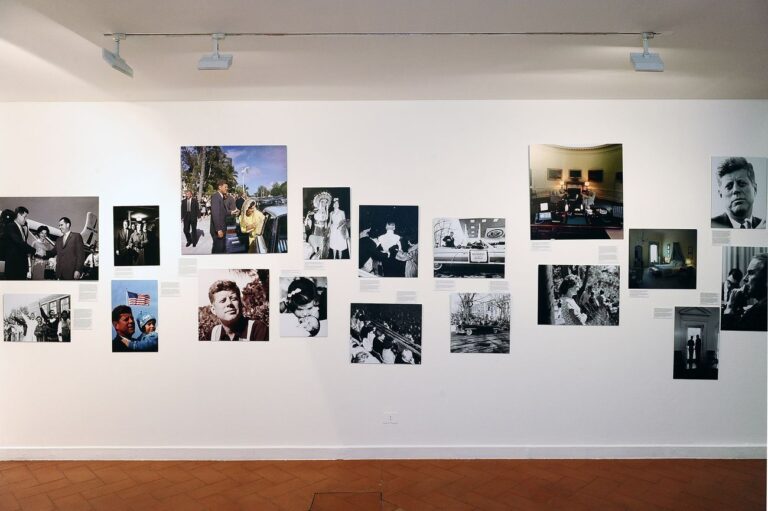 The Kennedy Years. Exhibition view at Institut français ‒ Palazzo delle Stelline, Milano 2018