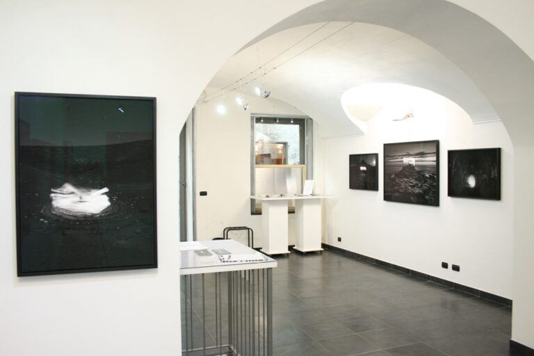 Ugo Ricciardi. Nightscapes Officium. Exhibition view at Burning Giraffe Art Gallery, Torino 2018