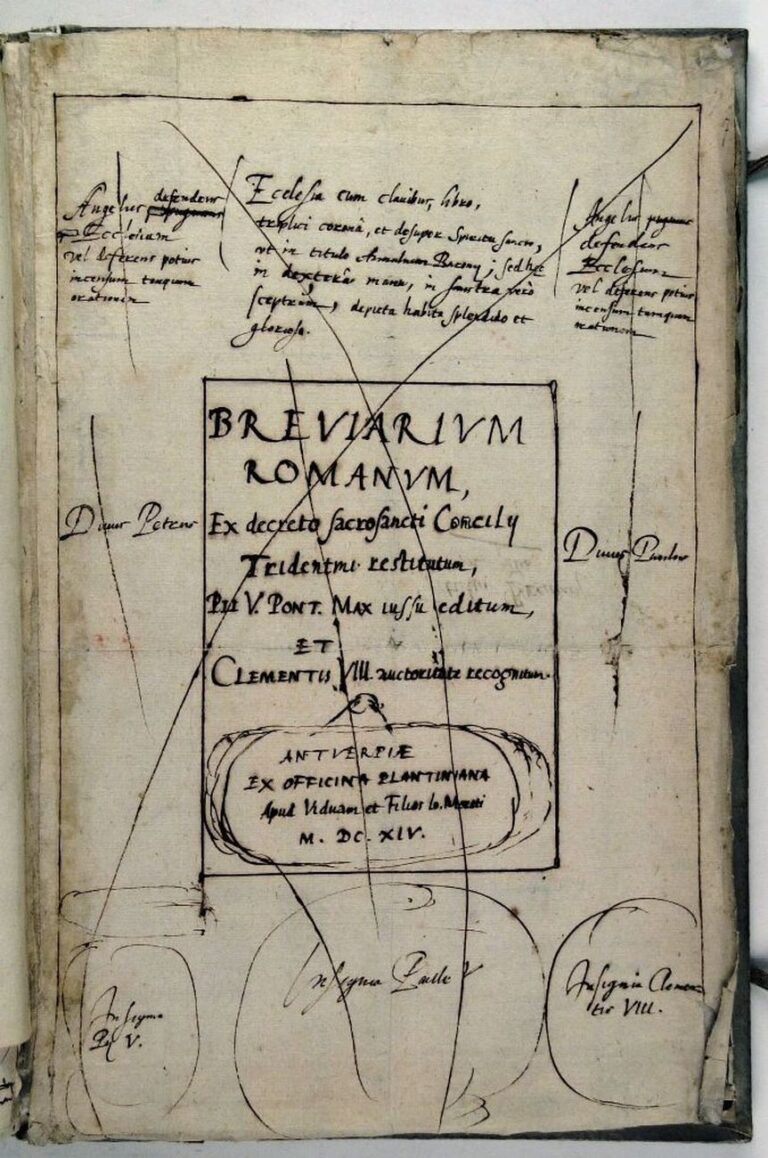 Un bozzetto di Balthasar Moretus, Museum Plantin Moretus