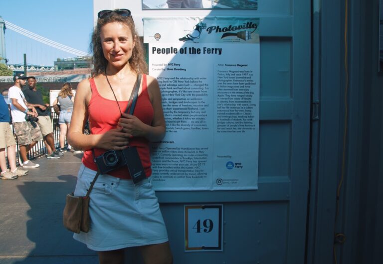 foto di arthur hylton by photoville Le fotografie di Francesca Magnani al Dumbo Photoville di New York per People of the Ferry