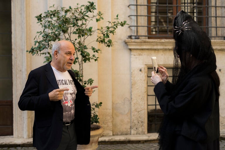 ASVOFF – A Shaded View on Fashion Film, festival dedicato al fashion film promosso da Bvlgari a Palazzo Altemps a Roma, Friedman e Pernet. Ph. Lucilla Ioiotile