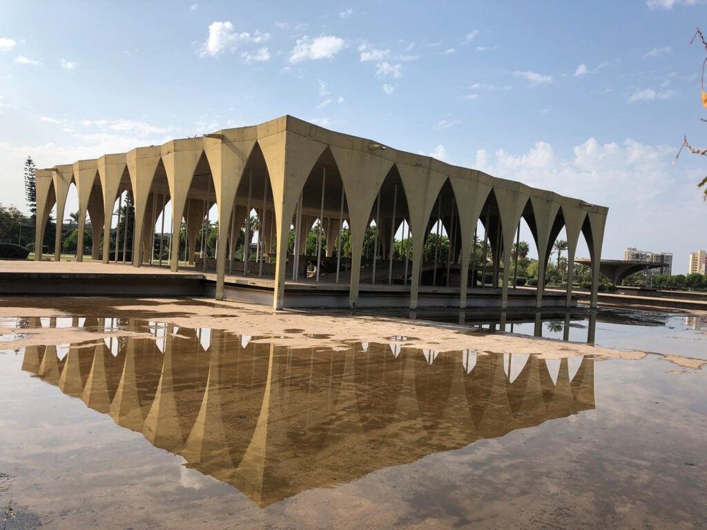 Oscar Niemeyer's Museum of Lebanon, Rashid Karami International Fairground Tripoli. © UNESCO Beirut Office