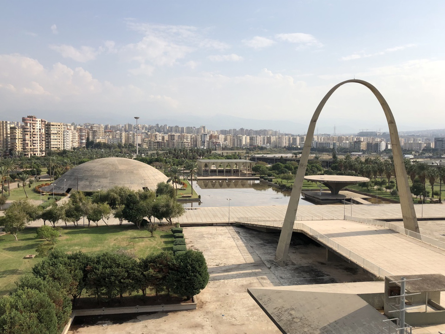 Oscar Niemeyer’s Permanent International Fairground in Tripoli # Lebanon. © UNESCO Beirut Office