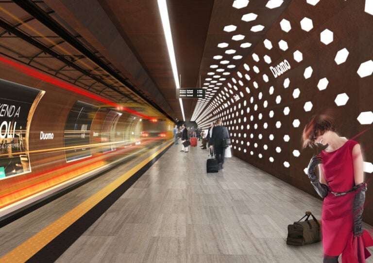 Stazione Duomo, Galleria Metropolitana, Napoli © Studio Fuksas