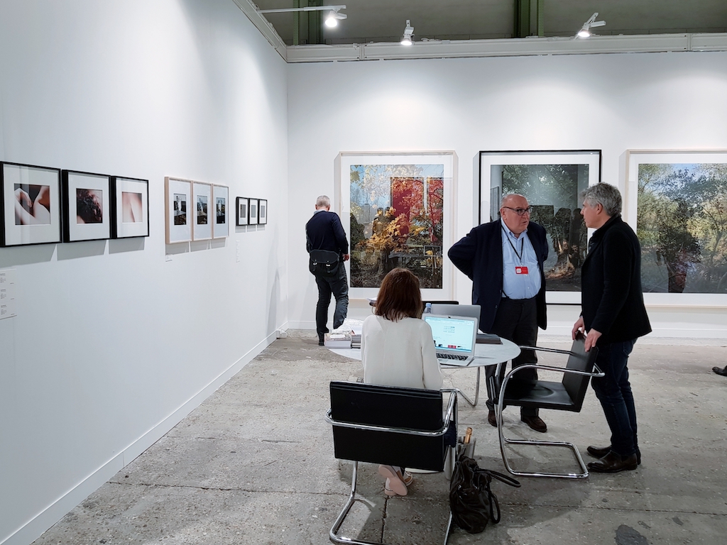 Lo stand di Sage a Paris Photo