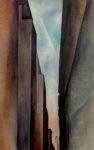 Georgia O'Keeffe, A Street, 1926. Courtesy Sotheby's