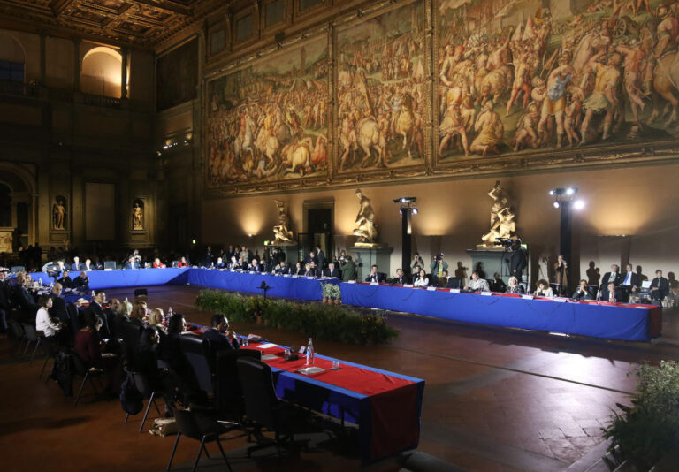 Firenze, prima conferenza delle capitali europee della cultura, 5 e 6 novembre 2018. Foto: Ufficio Stampa Comune di Firenze