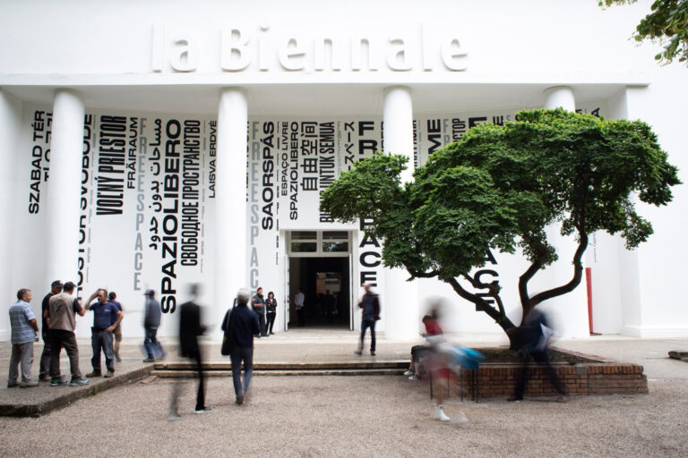 Facade Central Pavilion - Photo by Italo Rondinella - Courtesy of La Biennale di Venezia