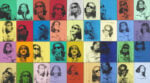 Andy Warhol (1928–1987), Ethel Scull 36 Times, 1963. Silkscreen ink and acrylic on linen, thirty-six panels: 203.2 × 365.8 cm overall. Whitney Museum of American Art, New York; jointly owned by the Whitney Museum of American Art and The Metropolitan Museum of Art; gift of Ethel Redner Scull 86.61a‒jj © The Andy Warhol Foundation for the Visual Arts, Inc. / Artists Rights Society (ARS) New York