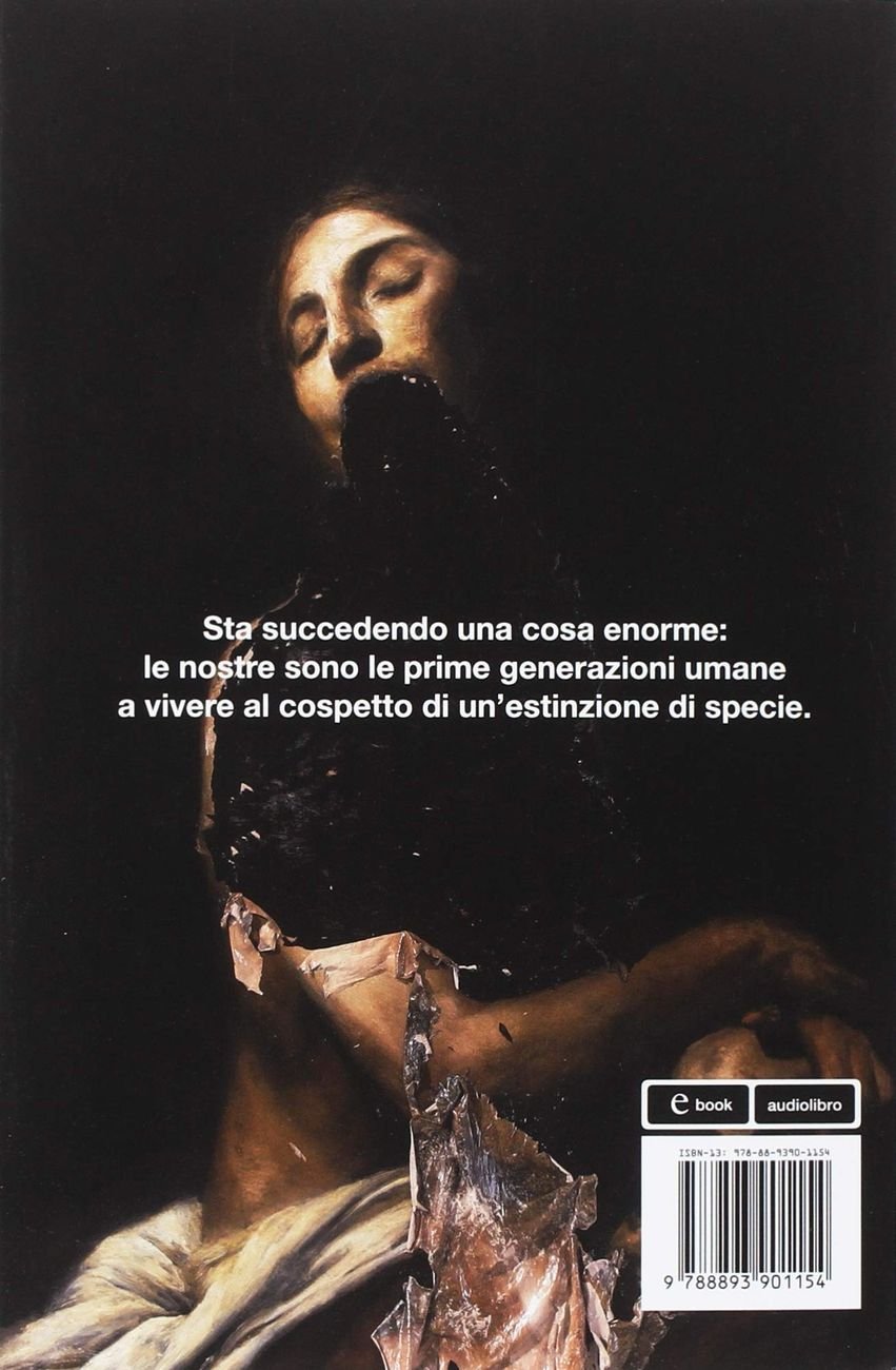 Antonio Moresco – Il grido SEM Milano 2018. Retrocover con un dipinto di Nicola Samorì Fabulations. Il grido di Antonio Moresco