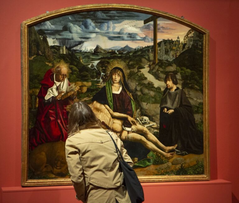 Bartolomé Bermejo. Installation view at Museo Nacional del Prado, Madrid 2018. Photo © courtesy Museo Nacional del Prado