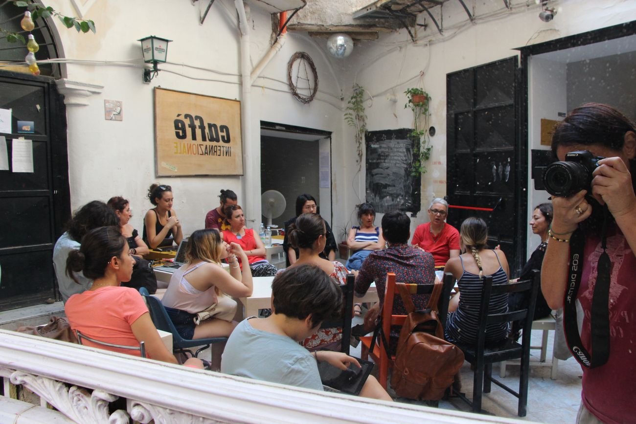 Caffè Internazionale, Palermo. Dora García