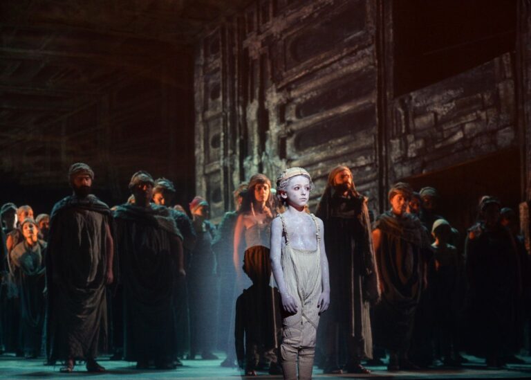 Camille Saint Saëns, Samson et Dalila, regia Jean Louis Grinda. Opéra di Montecarlo, 2018. Photo © 2018 Alain Hanel OMC