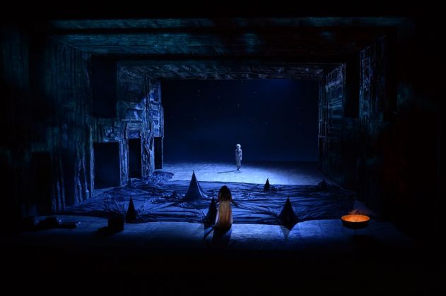 Camille Saint Saëns, Samson et Dalila, regia Jean Louis Grinda. Opéra di Montecarlo, 2018. Photo © 2018 Alain Hanel OMC