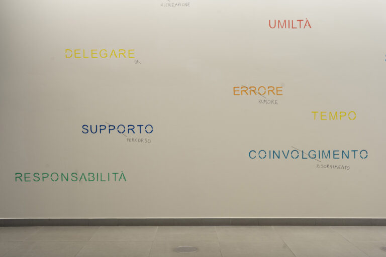 L'installazione. Ph Daniele Grillo