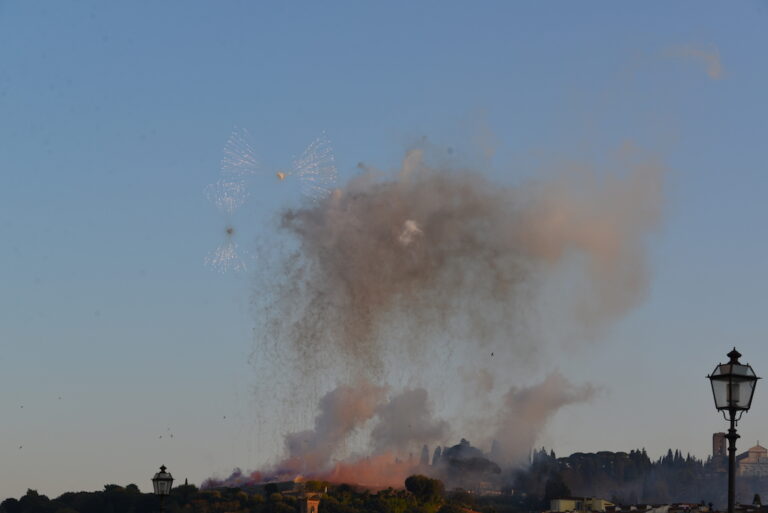 I fuochi di artificio di Cai Guo-Qiang a Firenze, photo Valentina Grandini