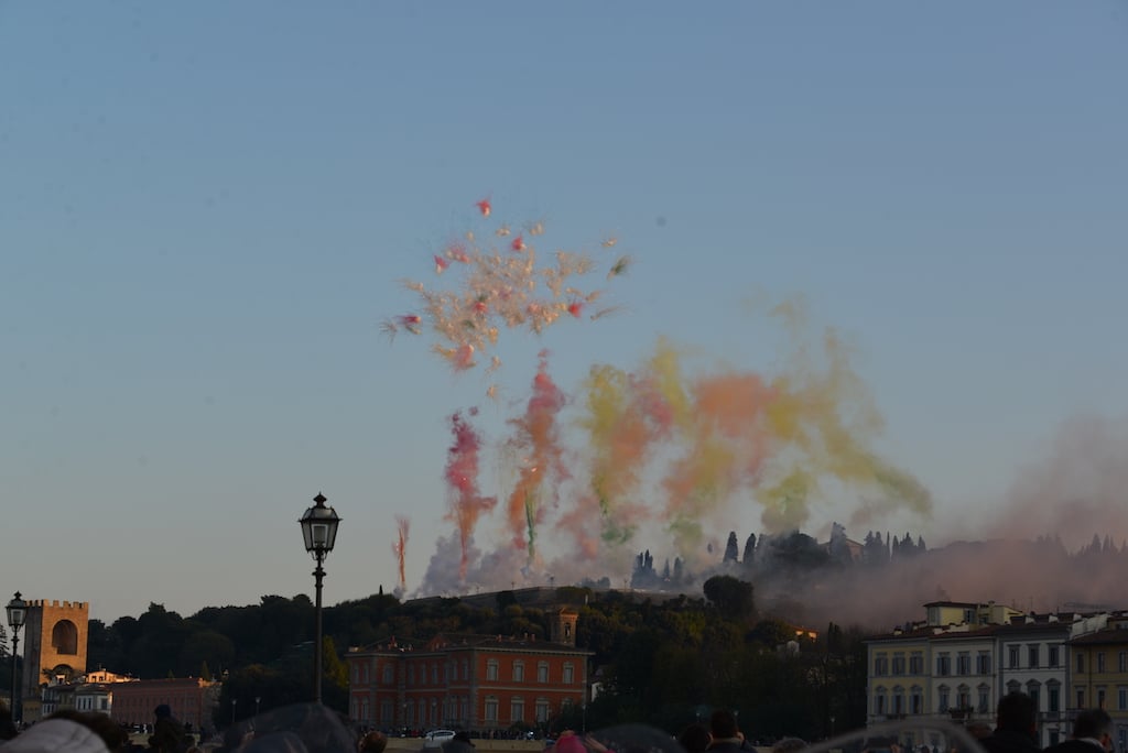 I fuochi di artificio di Cai Guo-Qiang a Firenze, photo Valentina Grandini