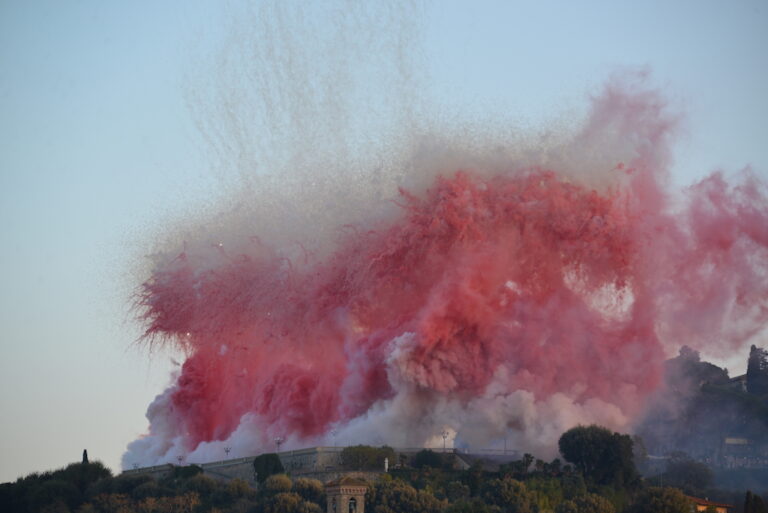 I fuochi di artificio di Cai Guo-Qiang a Firenze, photo Valentina Grandini