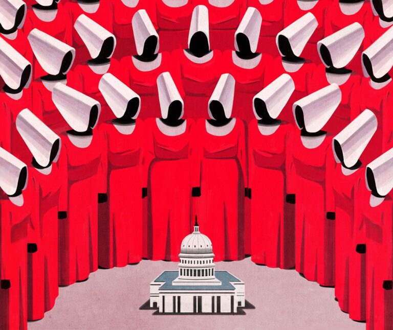 Emiliano Ponzi, Handmaid’s Tale (per Le Monde)