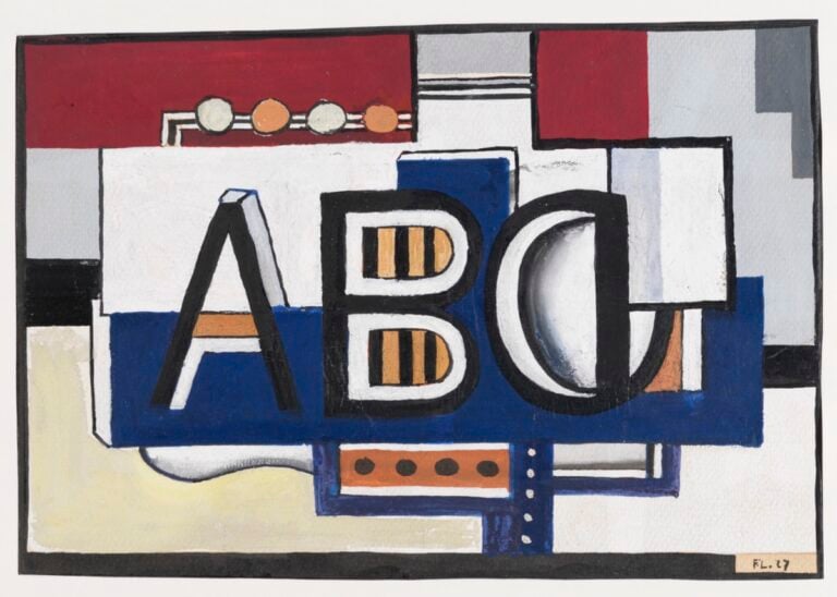 Leger ABC, 1927 @ADAGP Paris and DACS London 2018