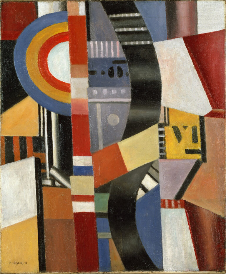 Fernand Léger Composicion. El disco, Museo Nacional Thyssen Bornemisza