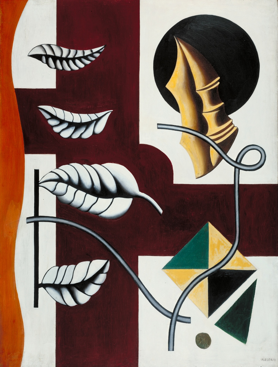 Fernand Léger, Leaves and Shell (Feuilles et coquillage) 1927 © ADAGP, Paris and DACS, London 2018