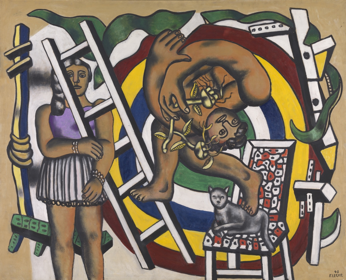 Leger, Acrobat and his partner, T03118