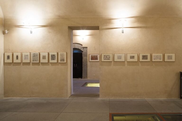 Franz Borghese. Ci rivedremo a Filippi. Exhibition view at Maschio Angioino, Napoli 2018. Photo credit Marina Guida
